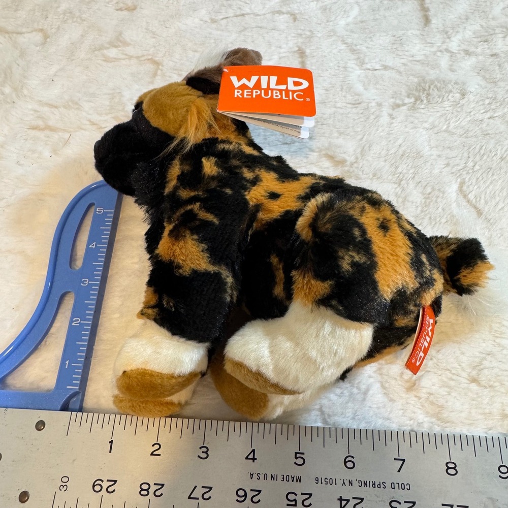 Wild Republic African Wild Dog Plush CK Mini Stuffed Animal 10830 8 inch NWT - Picture 6 of 6